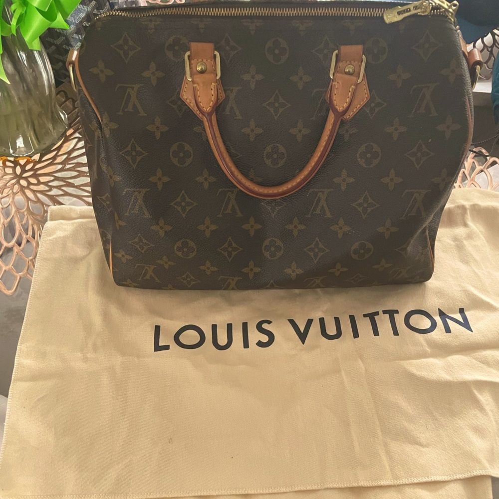 Classic timeless speedy Louis Vuitton handle bag